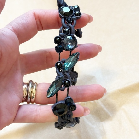 lia sophia Green Blue Elastic Bracelet - Picture 3 of 4